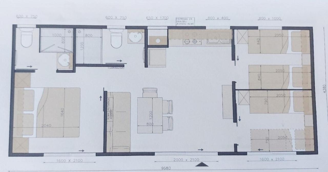 Mobile Home Mar Vista Селце Экстерьер фото